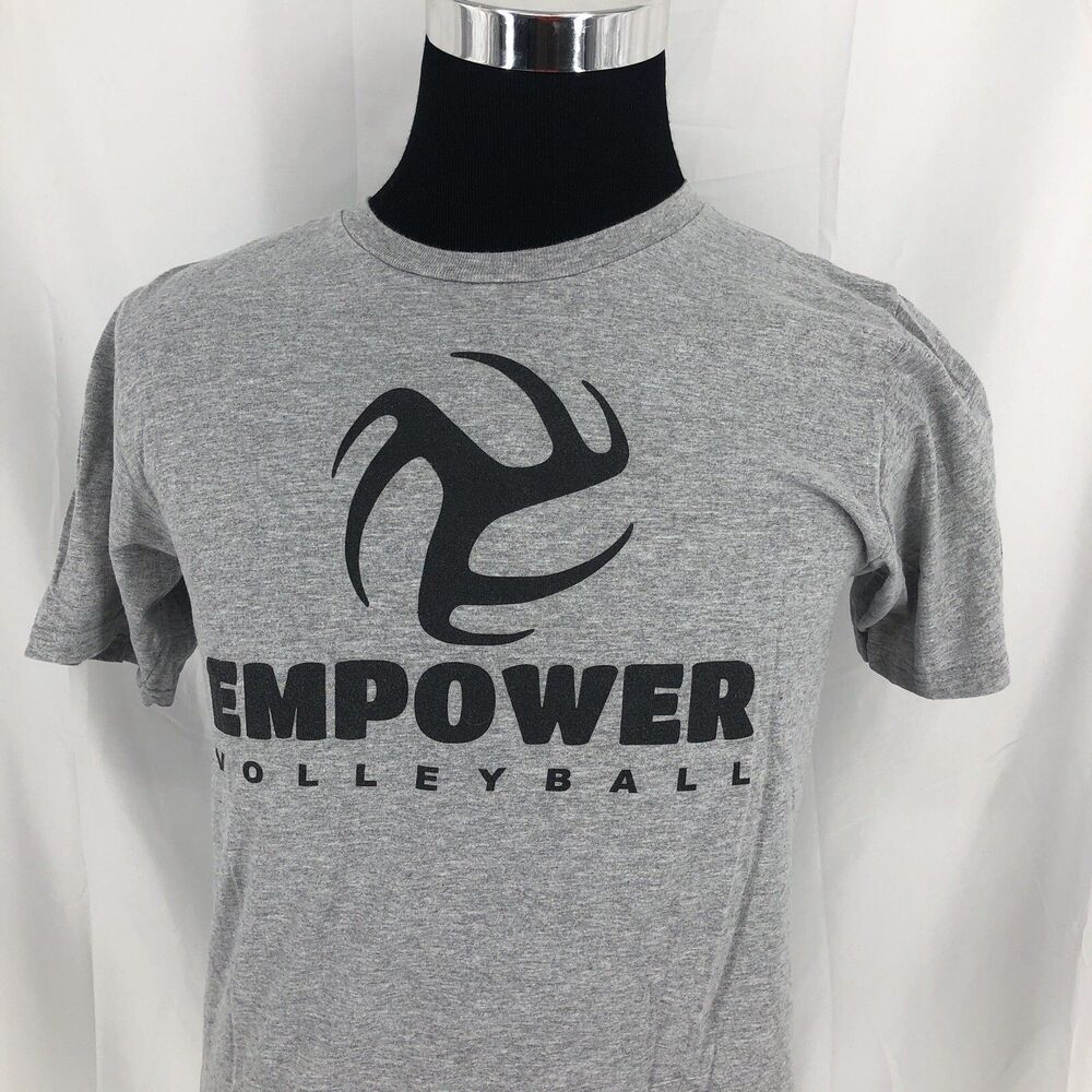 Adidas Go-To Tee Empower Volleyball Graphic Logo Short Sleeve T-Shirt Medium